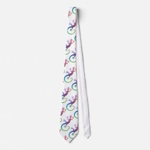 Colourful Gecko Tie