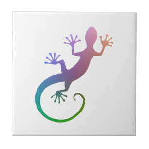 Colourful Gecko Tile