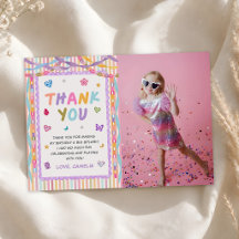 Colourful Gemstone Girl Birthday Party Photo