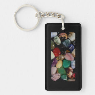 Colourful Gemstones Keychain