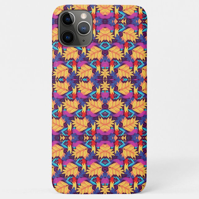 Colourful genetic pattern Case-Mate iPhone case (Back)