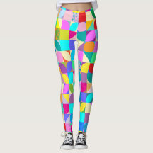 Colourful Geometric Abstract Fun Graphic Cool