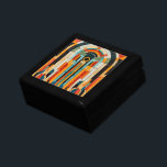 Colourful geometric art deco pattern 2 gift box<br><div class="desc">Beautiful colourful geometric art deco pattern with bright colours.</div>