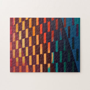 Colourful Geometric Art Jigsaw Puzzle