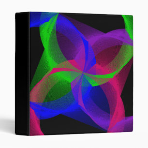 Colourful Geometric Circular Blend Binder