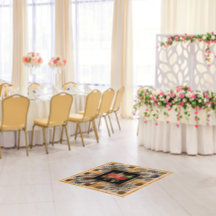 Colourful Geometric Damask Pattern Vintage Feel