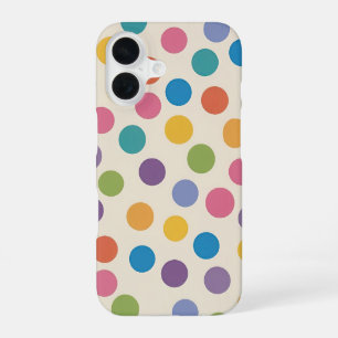 Colourful Geometric Hexagon iPhone 16 Case
