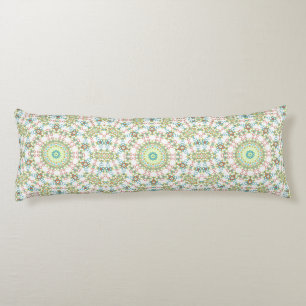 Colourful Geometric Mandala Pattern Body Pillow
