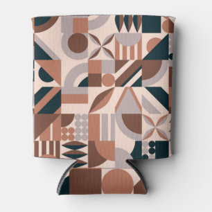 Colourful geometric mosaic, abstract background. can cooler