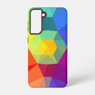 Colourful Geometric Pattern Abstract Design Samsung Galaxy Case