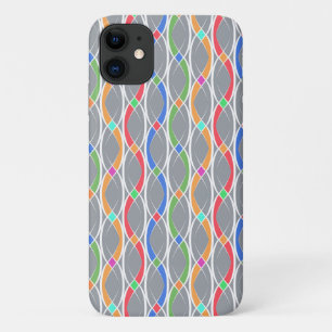 Colourful geometric pattern. iPhone 11 case