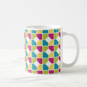 Colourful Geometric Pattern Coffee Mug