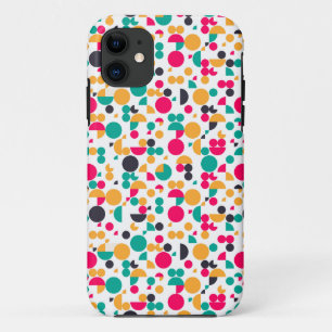 Colourful geometric pattern design iPhone 11 case