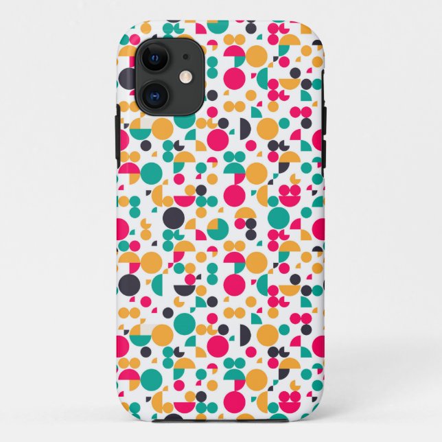 Colourful geometric pattern design Case-Mate iPhone case (Back)