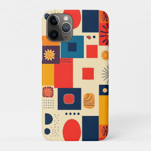 Colourful Geometric Pattern Everyday Grip iPhone 11 Pro Case