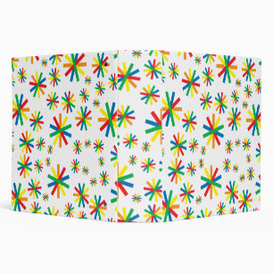 Colourful Geometric Pattern Geometric Art Geometri Binder