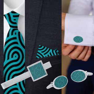 Colourful Geometric Pattern Tie