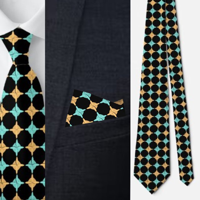 Colourful Geometric Pattern            Tie (Creator Uploaded)