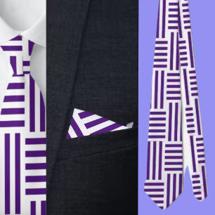 Colourful Geometric Pattern Tie
