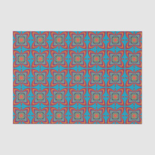 Colourful Geometric Pattern Tissue Paper