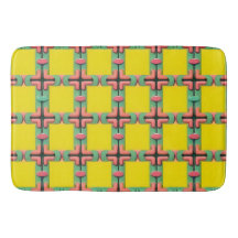 Colourful Geometric Pattern With Symmetrical Desig