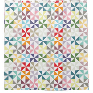 Colourful Geometric Pinwheel