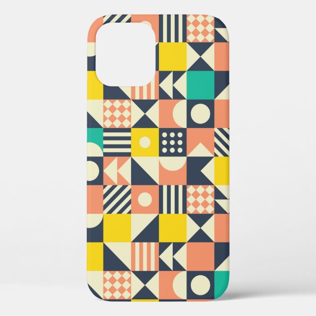 Colourful Geometric Seamless Pattern Case-Mate iPhone Case (Back)