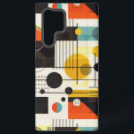Colourful geometric shapes composition samsung galaxy case<br><div class="desc">Colourful circles,  squares,  and lines,  modern abstract artistic composition.</div>