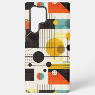 Colourful geometric shapes composition samsung galaxy case