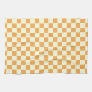 Colourful Geometric Squares Kitchen Towel
