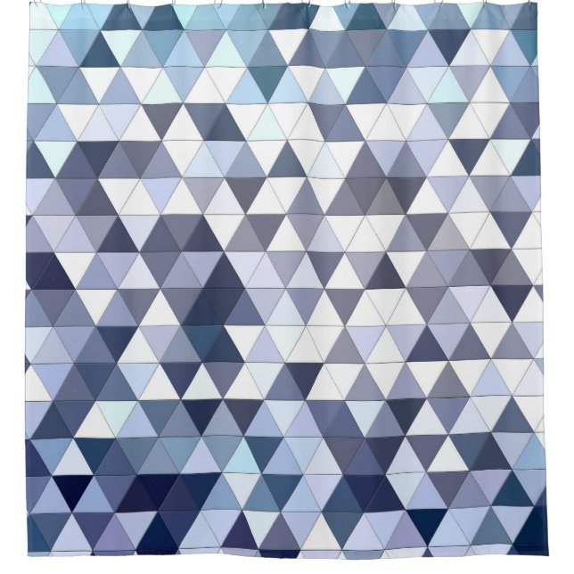 Colourful geometric triangular mosaic: abstract ba (Front)