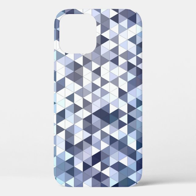 Colourful geometric triangular mosaic: abstract ba Case-Mate iPhone case (Back)