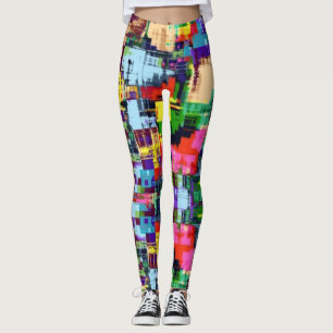 Colourful Geometry Leggings