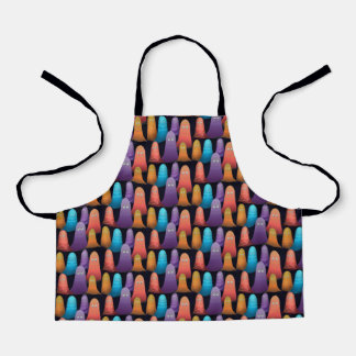 Colourful Ghosts Apron