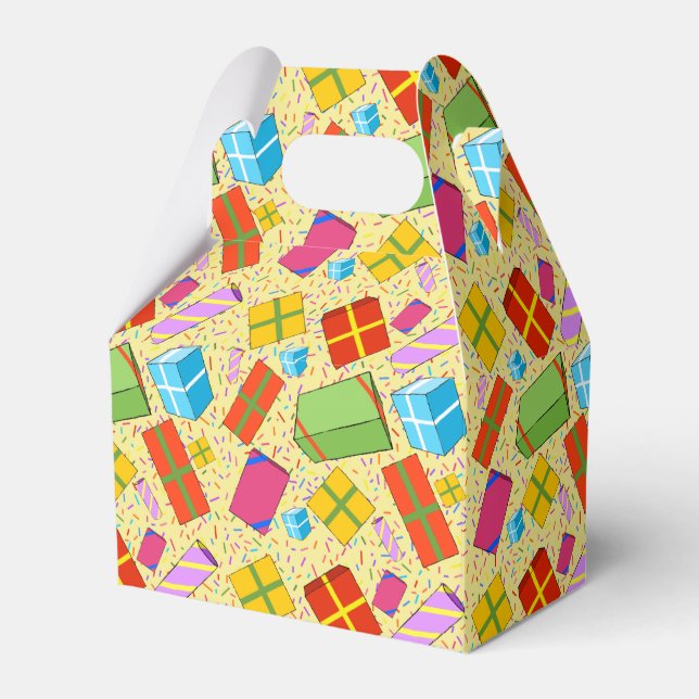 Colourful Gifts Favour Box (Front Side)