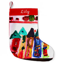 Colourful Gingerbread Houses Personalized
