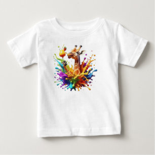 colourful giraffe baby T-Shirt