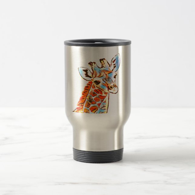 Colourful giraffe Mug (Center)