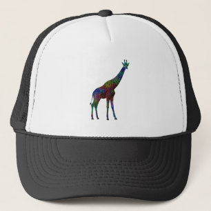 Colourful Giraffe Trucker Hat