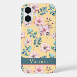 Colourful Girly Floral iPhone / iPad case