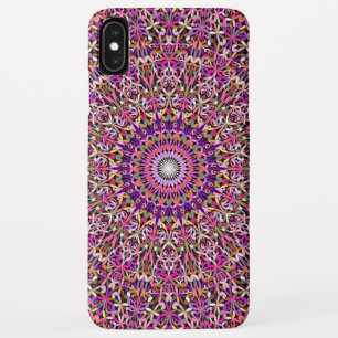 Colourful Girly Lace Garden Mandala iPhone XS Max Case