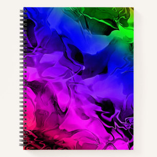 Colourful Girly Modern Chic Stylish  Notebook