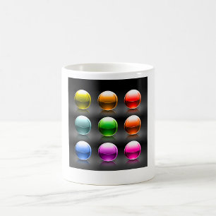 Colourful Glass Balls Mug