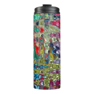Colourful Glass Vibrations #67 -  Thermal Tumbler