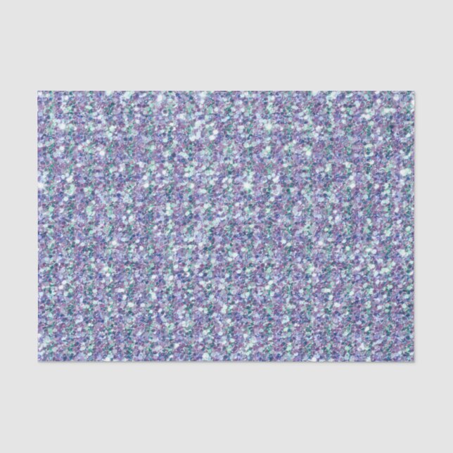 Colourful Glitter Texture Print Tissue Paper (Front)