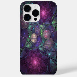 Colourful Glittering Modern Abstract Fractal Art Case-Mate iPhone 14 Pro Max Case