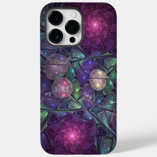 Colourful Glittering Modern Abstract Fractal Art Case-Mate iPhone 14 Pro Max Case