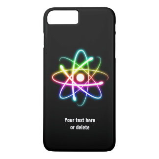 Colourful Glow Atom Symbol | Science Gift iPhone 8 Plus/7 Plus Case