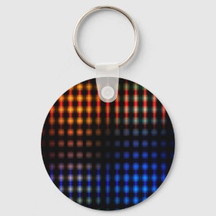 Colourful glowing lights keychain