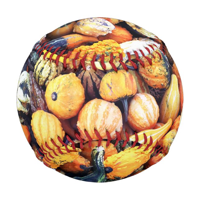 Colourful Gourds C  Baseball (Front)